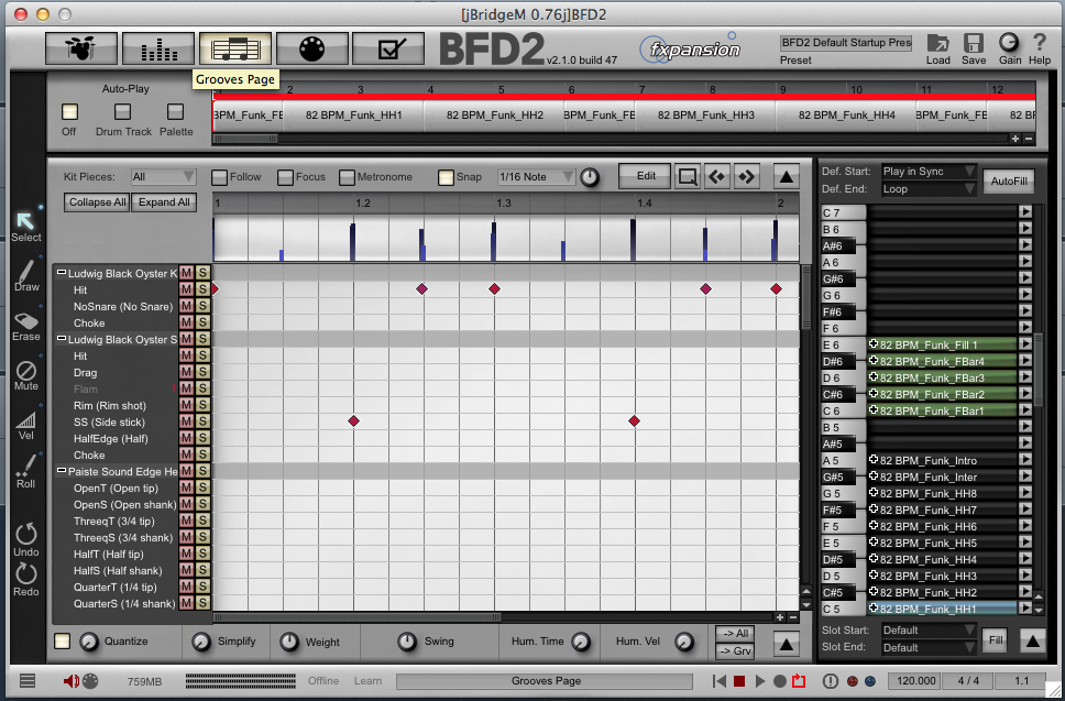[レビュー]ドラム音源:FXpansion BFD2について