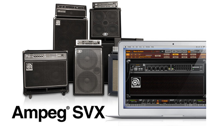 ベースアンププラグインIK Multimedia  Ampeg SVXについてのレビュー