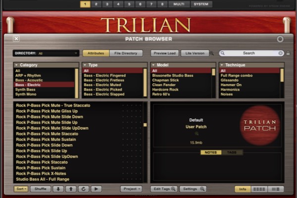 ベース音源SpectrasonicsのTrilianレビュー | DTM Review